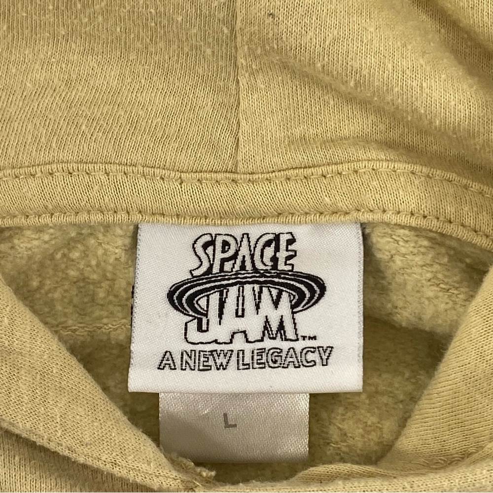 Space Jam A New Legacy Tune Squad Bugs Bunny Hoodie Tan Size Large - Picture 6 of 15